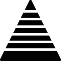 piramide vectorillustratie op een background.premium kwaliteit symbolen.vector pictogrammen voor concept en grafisch ontwerp. vector