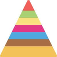 piramide vectorillustratie op een background.premium kwaliteit symbolen.vector pictogrammen voor concept en grafisch ontwerp. vector