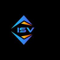 isv abstract technologie logo ontwerp Aan wit achtergrond. isv creatief initialen brief logo concept. vector