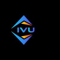 ivu abstract technologie logo ontwerp Aan wit achtergrond. ivu creatief initialen brief logo concept. vector