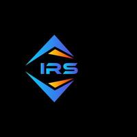 irs abstract technologie logo ontwerp Aan wit achtergrond. irs creatief initialen brief logo concept. vector