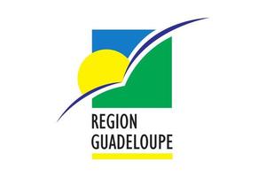 Guadeloupe vlag gemakkelijk illustratie voor onafhankelijkheid dag of verkiezing vector