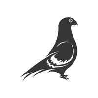 elegant vogel logo icoon ontwerp en symbool vector