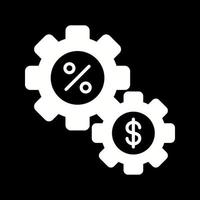 tandwiel vector pictogram