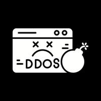 ddos vector icoon