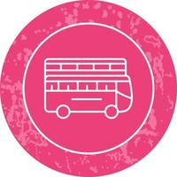 dubbele bus vector icoon