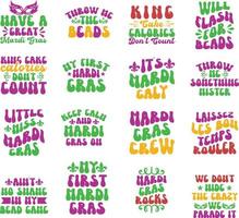 mardi gras SVG bundel , mardi gras t-shirt bundel vector