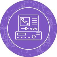 elektrocardiogram vector icoon