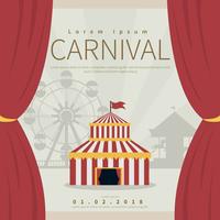 Carnaval Poster Illustratie
