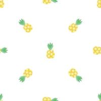 ananas fruit patroon naadloos vector