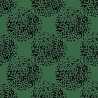 vector naadloze structuurpatroon als achtergrond. hand getrokken, groene, zwarte kleuren.