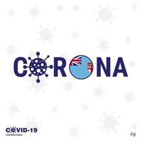 federatie Bosnië en herzegovina coronavirus typografie covid19 land banier blijven huis blijven gezond nemen zorg van uw eigen Gezondheid vector