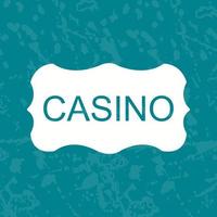 casino teken vector icoon