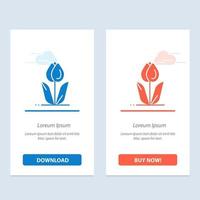 flora bloemen bloem natuur roos blauw en rood downloaden en kopen nu web widget kaart sjabloon vector