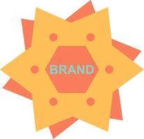 ster branding merk logo vorm vlak kleur icoon vector icoon banier sjabloon