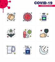 25 coronavirus noodgeval iconset blauw ontwerp zo net zo virus coronavirus virus vervoerder ontsmettingsmiddel virale coronavirus 2019november ziekte vector ontwerp elementen