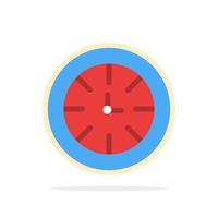 kijk maar timer klok globaal abstract cirkel achtergrond vlak kleur icoon vector