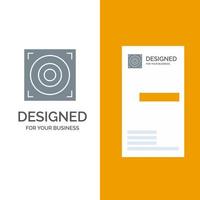 web ontwerp spreker grijs logo ontwerp en bedrijf kaart sjabloon vector