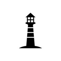 vuurtoren logo vector