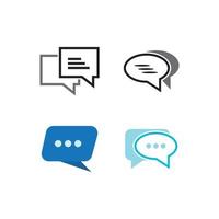 chat pictogram vector