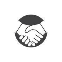 handenschudden logo vector icoon van bedrijf overeenkomst