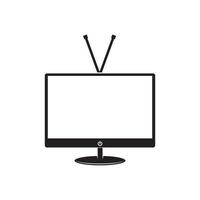 televisie icoon logo vector illustratie