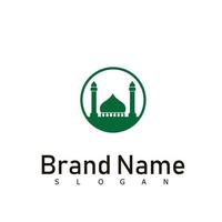 moskee Islam moslim Arabisch logo vector