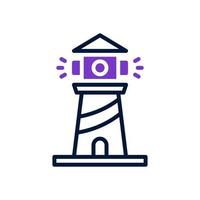 vuurtoren icoon voor uw website ontwerp, logo, app, ui. vector