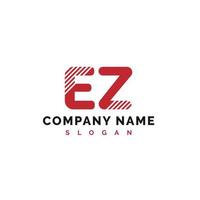 ez brief logo ontwerp. ez brief logo vector illustratie - vector