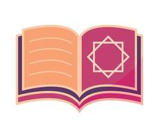 Arabisch koran boek vector