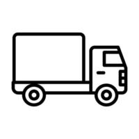 vrachtwagen vector icoon