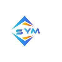 sym abstract technologie logo ontwerp Aan wit achtergrond. sym creatief initialen brief logo concept. vector