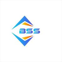 bss abstract technologie logo ontwerp Aan wit achtergrond. bss creatief initialen brief logo concept. vector