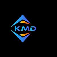 kmd abstract technologie logo ontwerp Aan zwart achtergrond. kmd creatief initialen brief logo concept. vector