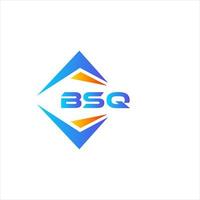 websq abstract technologie logo ontwerp Aan wit achtergrond. bsq creatief initialen brief logo concept. vector
