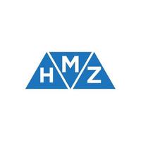 mhz abstract eerste logo ontwerp Aan wit achtergrond. mhz creatief initialen brief logo concept. vector