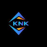 knok abstract technologie logo ontwerp Aan zwart achtergrond. knok creatief initialen brief logo concept. vector