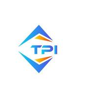 tpi abstract technologie logo ontwerp Aan wit achtergrond. tpi creatief initialen brief logo concept. vector