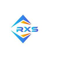 rxs abstract technologie logo ontwerp Aan wit achtergrond. rxs creatief initialen brief logo concept. vector
