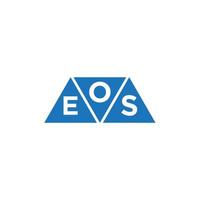 oes abstract eerste logo ontwerp Aan wit achtergrond. oes creatief initialen brief logo concept. vector