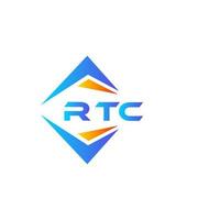 rtc abstract technologie logo ontwerp Aan wit achtergrond. rtc creatief initialen brief logo concept. vector