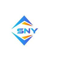 sny abstract technologie logo ontwerp Aan wit achtergrond. sny creatief initialen brief logo concept. vector