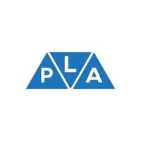 lpa abstract eerste logo ontwerp Aan wit achtergrond. lpa creatief initialen brief logo concept. vector