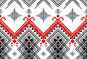 etnisch oosters ikat naadloos patroon traditioneel ontwerp voor achtergrond,tapijt,behang,kleding,inwikkeling,batik,stof illustratie. borduurwerk stijl. vector