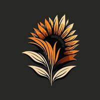 bloem symbool boom bloem logo symbool - bedrijf logo elegant element voor merk - bedrijf fabriek abstract symbolen vector