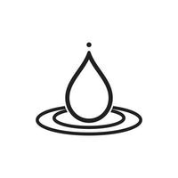 waterdruppel pictogram vector