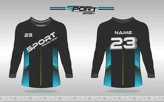 overhemd sjabloon, racing Jersey ontwerp, voetbal Jersey vector