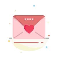 sms liefde bruiloft hart bedrijf logo sjabloon vlak kleur vector