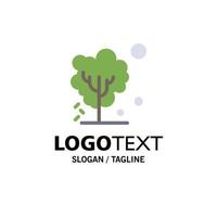 droog globaal bodem boom opwarming bedrijf logo sjabloon vlak kleur vector