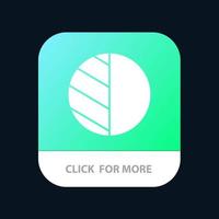 bewerken foto schaduw mobiel app knop android en iOS glyph versie vector